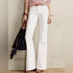 M.i.h Jeans Casablanca Flare Jeans White size 24